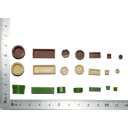 Dieses Set für Spurweite H0, besteht aus 21 Blumentöpfen in 7 Typen und 3 Farben, zur Ausgestaltung der Modelleisenbahnanlage.