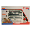 This PIKO H0 Start-Set contains an ICE 3 with 2 power cars and 2 passenger coaches and accessories.